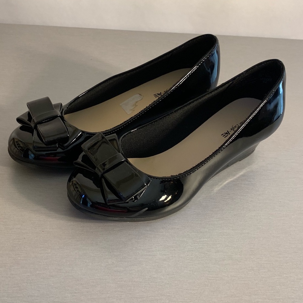 Black Patten Leather Shoes